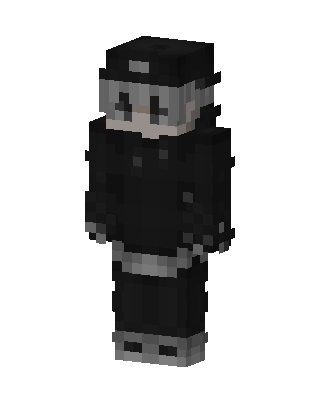 Shadow Hoodie skin, 3D preview