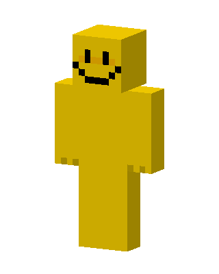Smiley Face skin, 3D preview