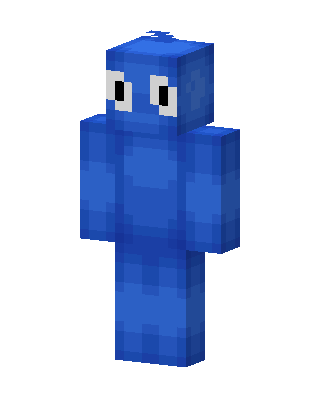 Blue skin, 3D preview
