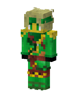 Forest Ranger skin, 3D preview