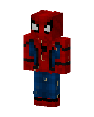 Red Masked Hero Boy Minecraft red skin