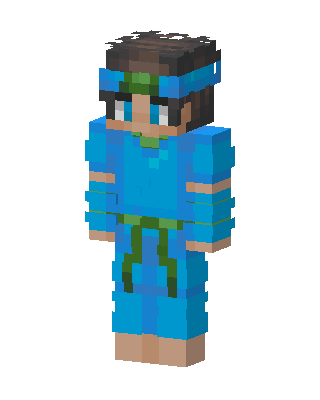 Blue Player Boy Minecraft blue skin