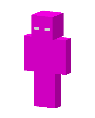 Pink Mob skin, 3D preview
