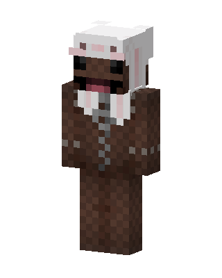 Bunny Sackboy skin, 3D preview