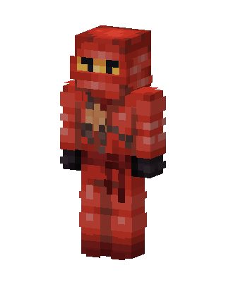 Red Ninja Minecraft skin
