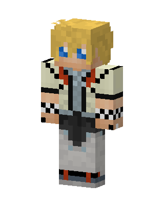 Roxas Minecraft skin