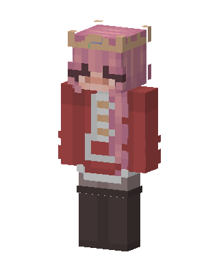 Pink Royal Girl skin, 3D preview
