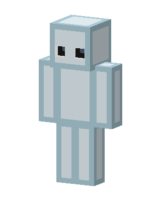 Frost Golem skin, 3D preview
