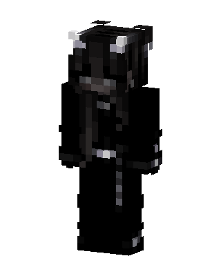 Black Ninja skin, 3D preview