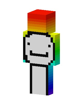 Rainbow Dream Minecraft skin