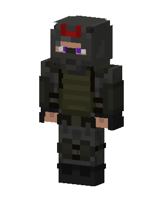 Tactical Operative Minecraft skin