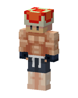 Muscular Toad skin, 3D preview