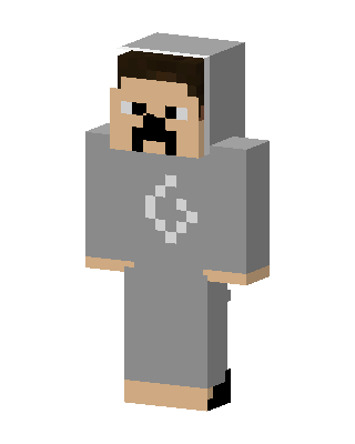 Gray Player Boy skin, 3D preview
