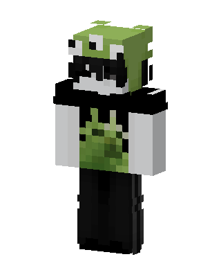 Slime Monster skin, 3D preview