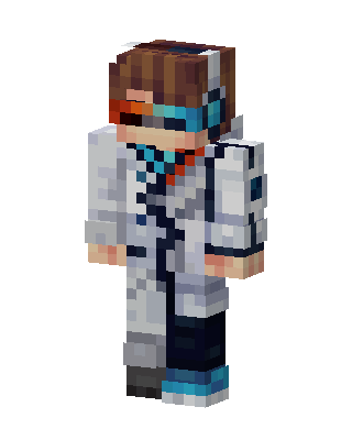 Cyber Scientist Minecraft skin