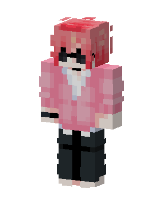Pink Anime Girl Minecraft pink skin
