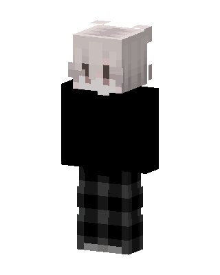 Plaid Pajama Kid skin, 3D preview