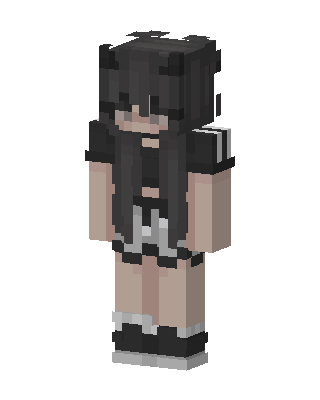 Shadow Kitten skin, 3D preview