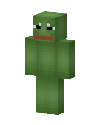 Green Frog Minecraft green skin