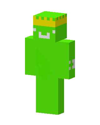 Green Royal skin, 3D preview