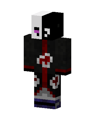Black Villain skin, 3D preview