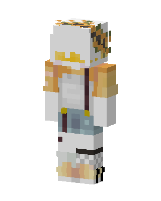 White Spaceman Minecraft white skin
