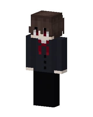 Black Player Boy skin, 3D preview