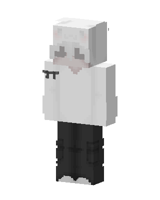 White Player Minecraft white skin