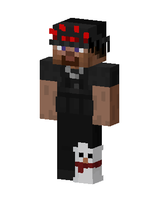 Spider Hat Guy skin, 3D preview