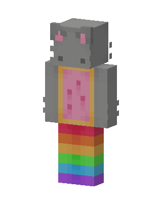 Nyan Cat Minecraft skin