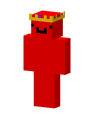Red King skin, 3D preview