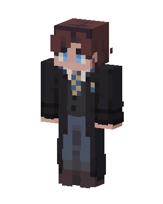 Ravenclaw Student skin, 3D preview