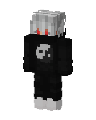 Black Villain Minecraft hoodie skin