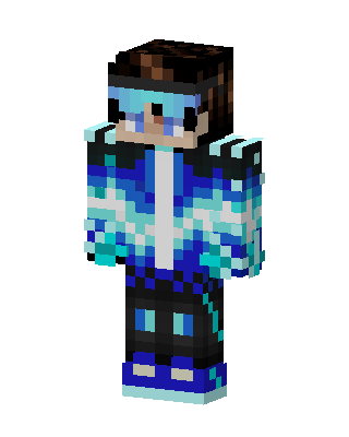 Blue Player Boy Minecraft blue skin