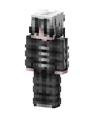 Monochrome Reaper skin, 3D preview
