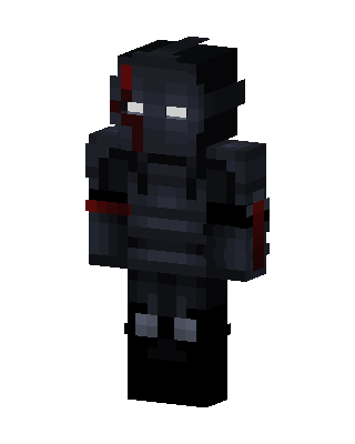 Dark Red Knight skin, 3D preview
