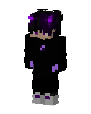 Ender Hoodie Boy skin, 3D preview