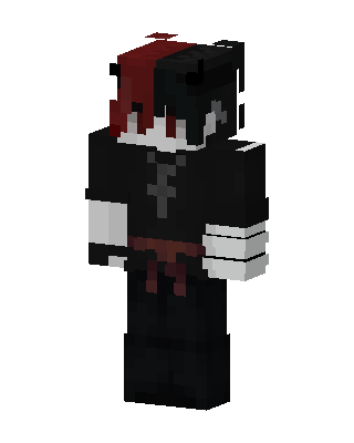 Gothic Split Priest skin, 3D preview