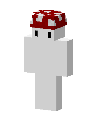 Mushroom Person skin, 3D preview