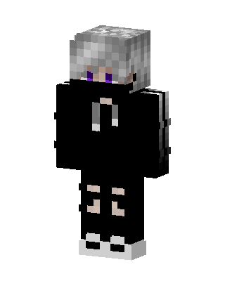 Black Emo skin, 3D preview