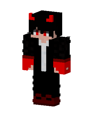 Black Player Boy skin, 3D preview