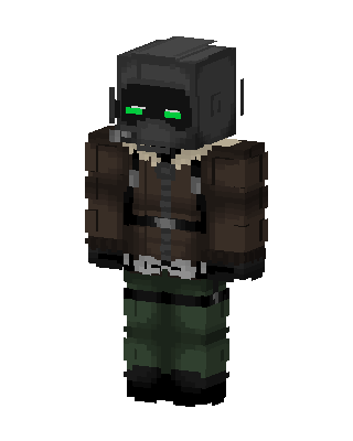 Wasteland Scavenger skin, 3D preview