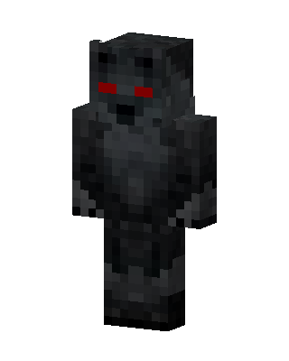 Shadow Wolf skin, 3D preview