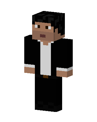 Sharp Dressed Man skin, 3D preview