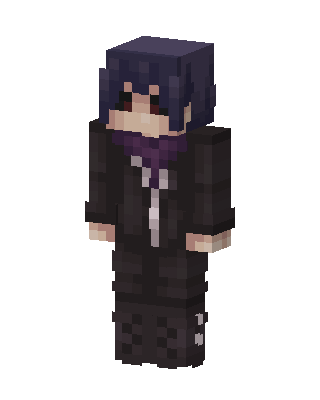 Black Goth Boy Minecraft skin