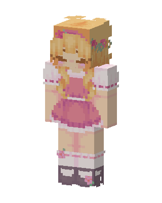 Pink Queen Minecraft skin