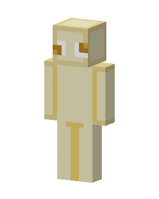 Golden Sandman skin, 3D preview