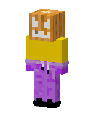 Pumpkin Head skin, 3D preview