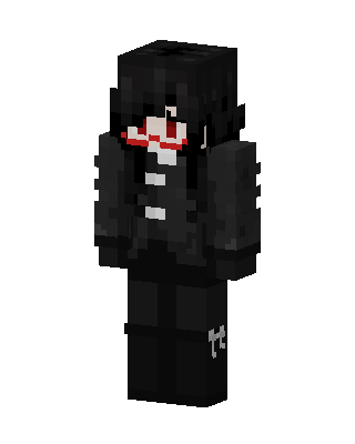 Dark Hooded Ghost skin, 3D preview