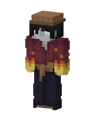 Ember Cowboy skin, 3D preview